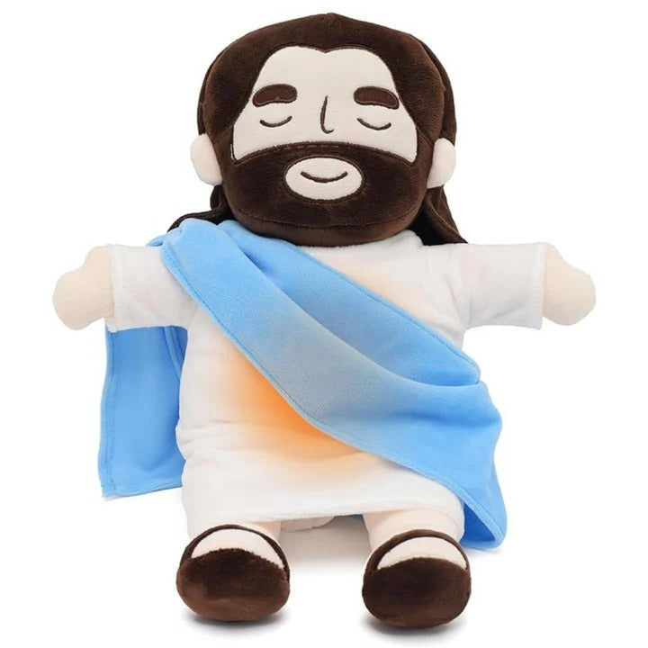BowLift | Jesus Plush Comfort Doll – Calming Rhythmic Breathing Toy