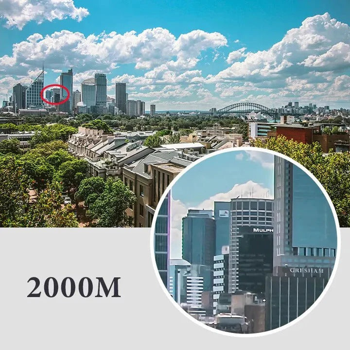 BowLift | Compact 40x22 Folding Binoculars – High-Power Outdoor Zoom