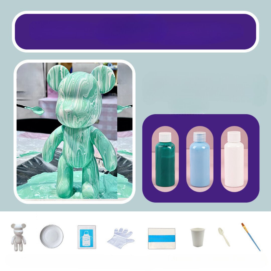 BowLift | Decorative Hand Painted Bear Doll