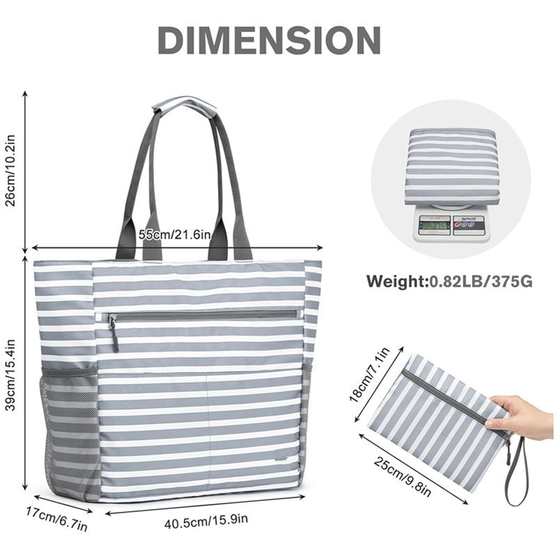 BowLift | Beach Bag Waterproof Large Foldable Tote