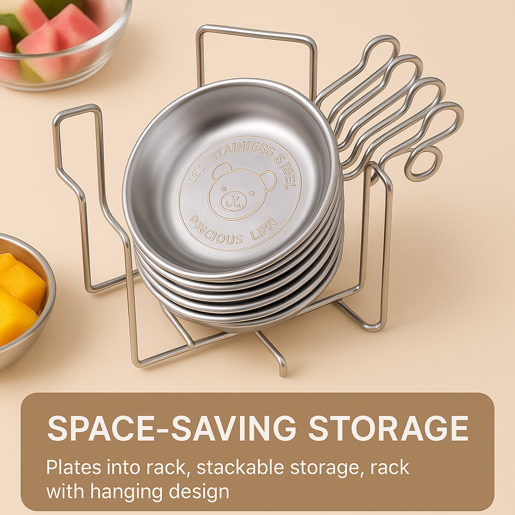 BowLift | Fun Size Stainless Steel Dipping Bowl