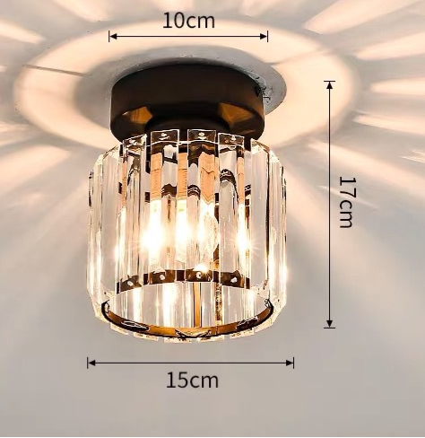 BowLift | Ceiling Light Crystal Flush Mount Modern Fixture