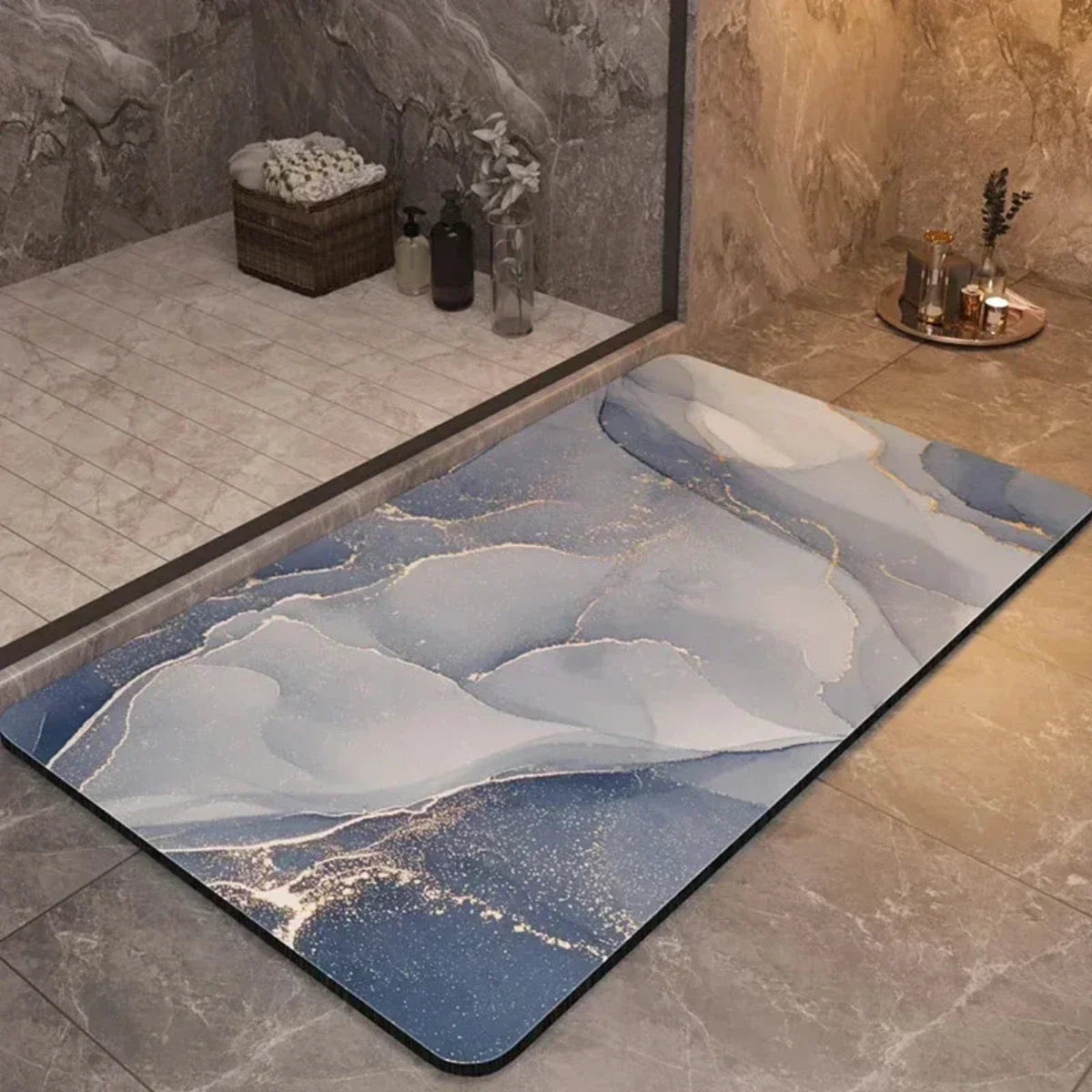 BowLift | Anti-Slip Quick Dry Bath Mat – Ultra Absorbent Design