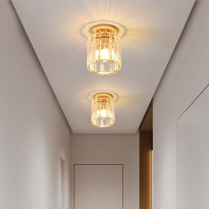 BowLift | Ceiling Light Crystal Flush Mount Modern Fixture