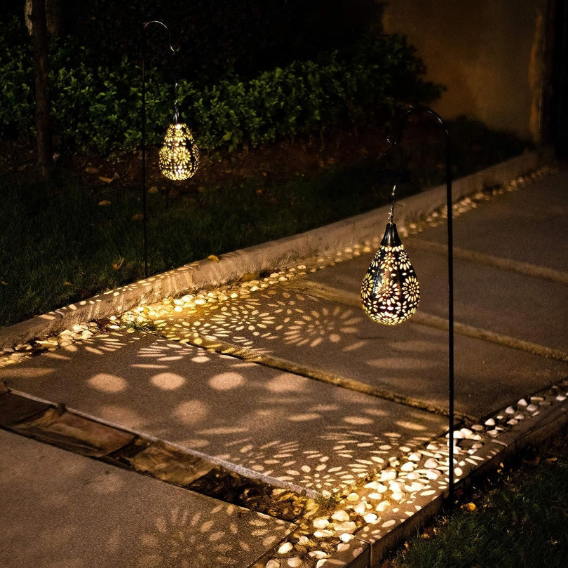 BowLift | Garden Hanging Lamp | Stylish Outdoor Lighting with Solar Power