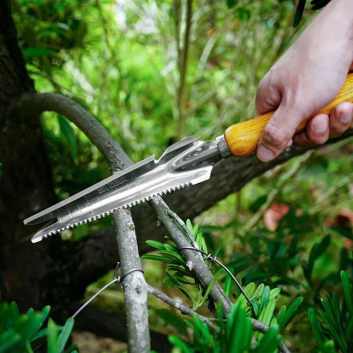 BowLift | 5-in-1 Stainless Steel Weed Puller Tool