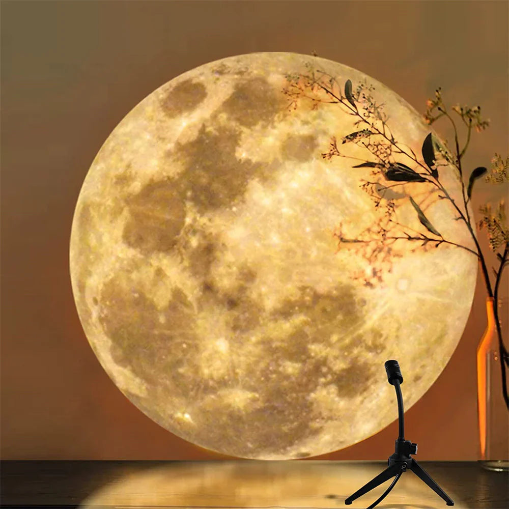 BowLift | Projection lamp Earth and Moon – Atmospheric ceiling lighting for your home