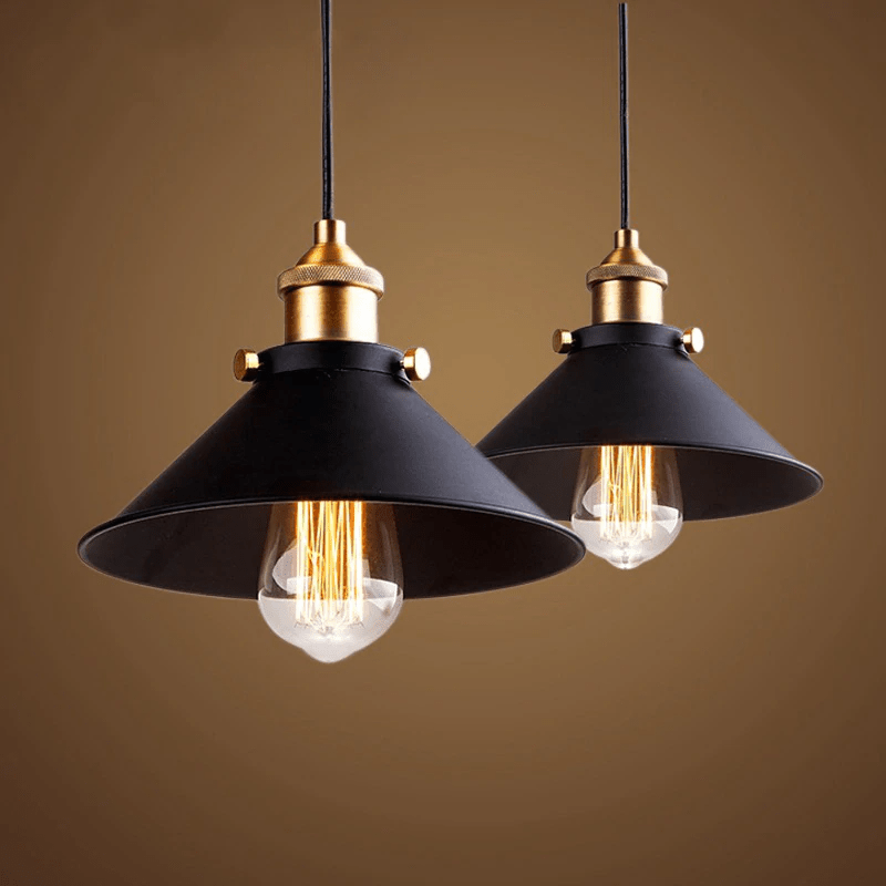 BowLift | IronLoom – Adjustable Industrial Pendant Lamp