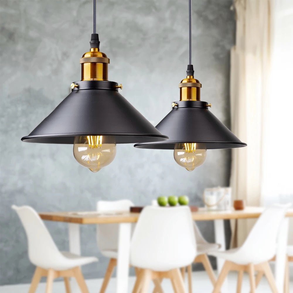 BowLift | IronLoom – Adjustable Industrial Pendant Lamp