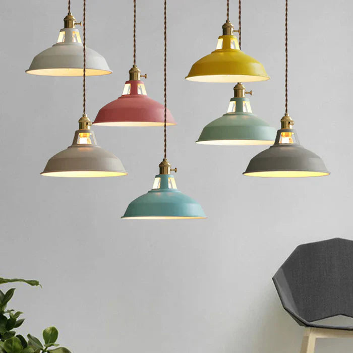 BowLift | Industrial Retro Pendant Lamp - IronGlow
