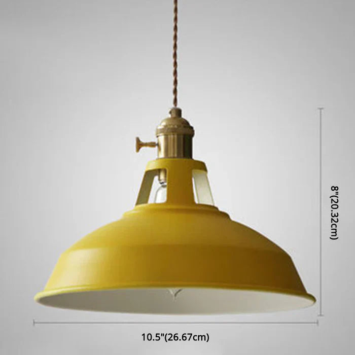 BowLift | Industrial Retro Pendant Lamp - IronGlow