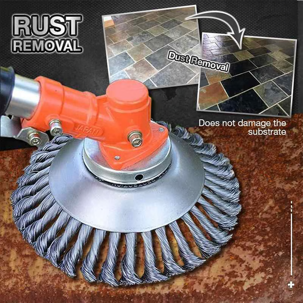 BowLift | Carbon Steel Weed Brush Trimmer – Indestructible Head