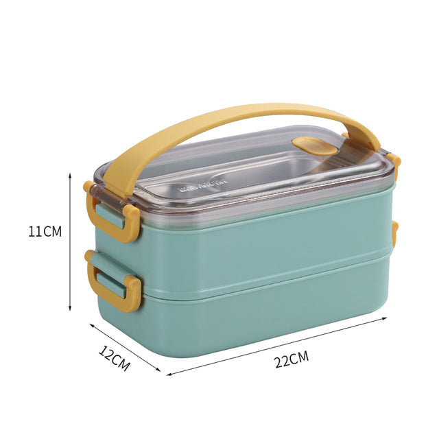 BowLift | Insulated Bento Lunch Box | Superior Temperature Retention & Multi-Compartment Design for Office, School & On-the-Go Meals