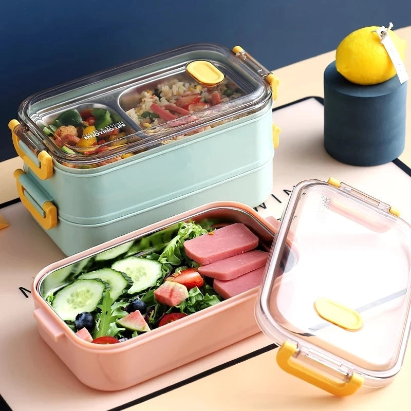 BowLift | Insulated Bento Lunch Box | Superior Temperature Retention & Multi-Compartment Design for Office, School & On-the-Go Meals