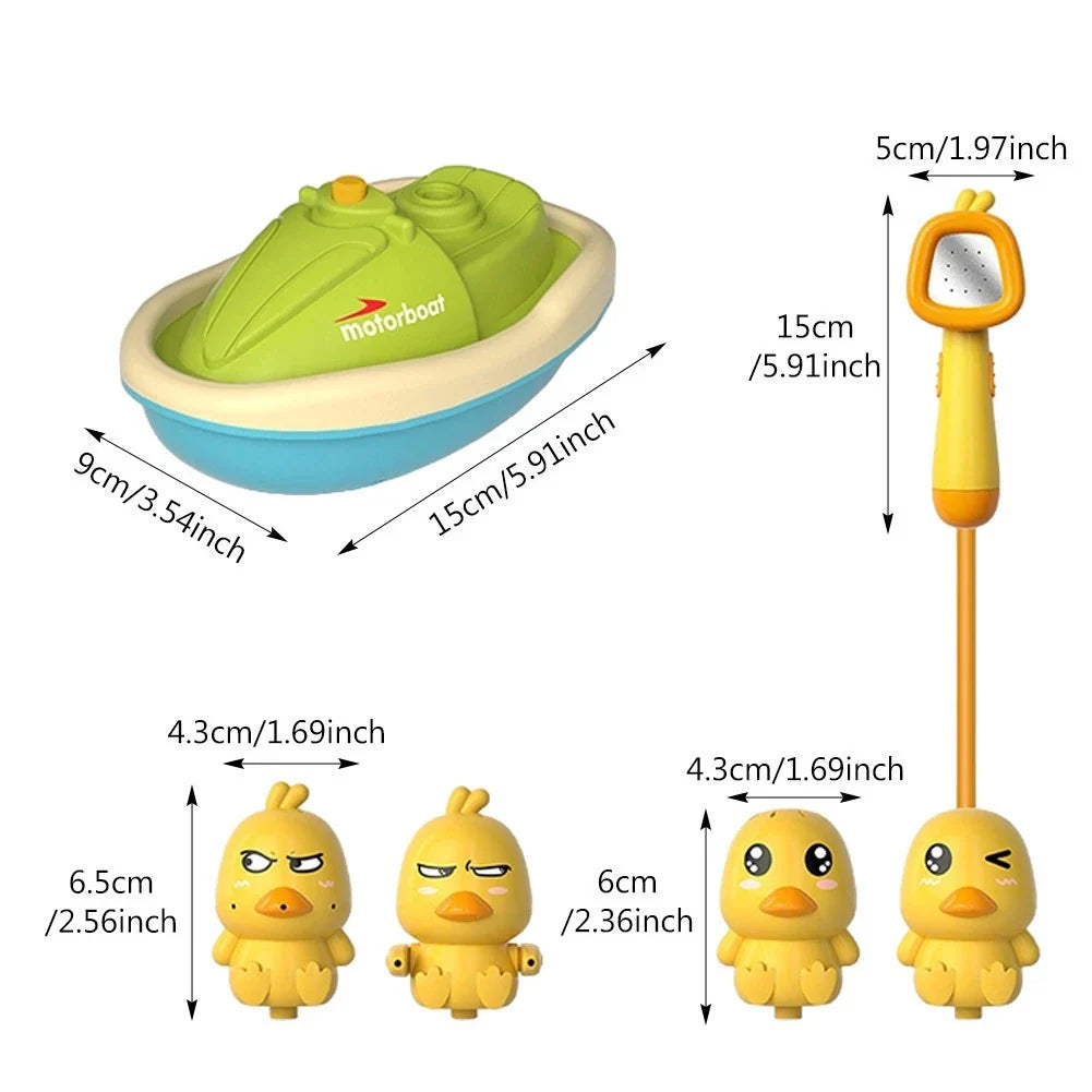 BowLift | Baby Bath Toy Duck with Water Sprayer