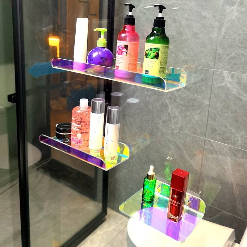 BowLift | Invisible colored wall-mounted floating shelves