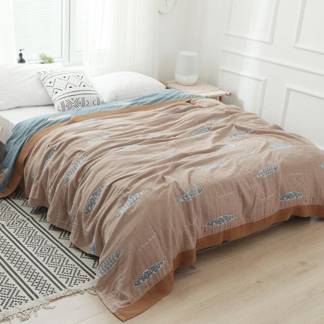 BowLift | Soft Japanese Throw Blanket