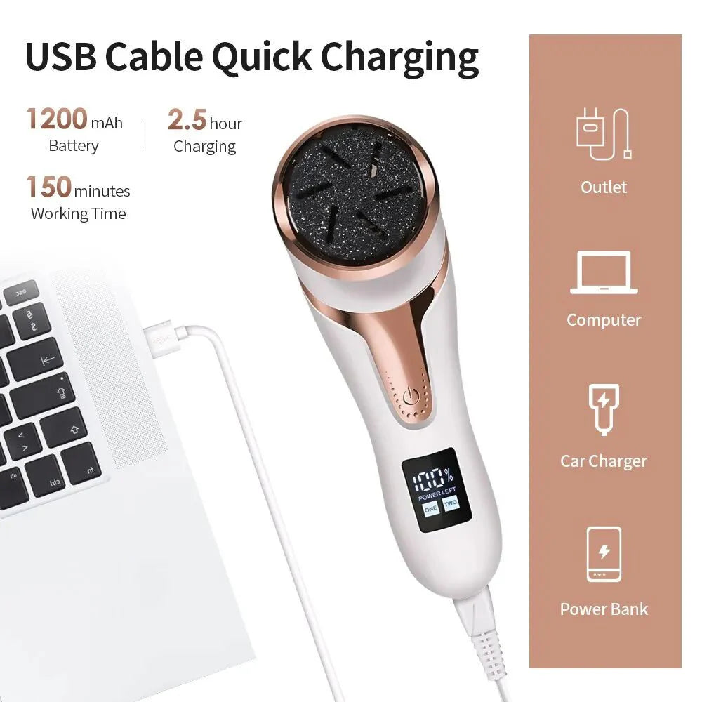 BowLift | KallusCare – Rechargeable Callus Remover for Smooth & Silky Feet