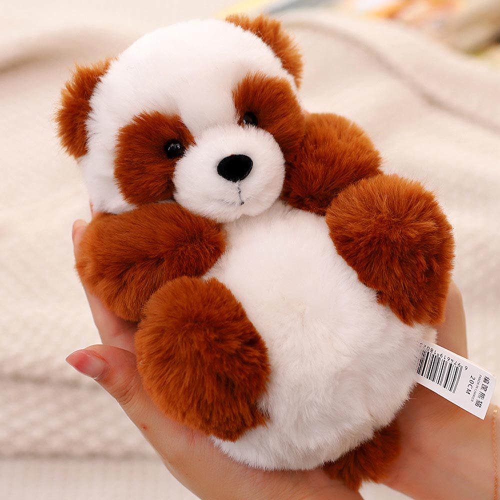 BowLift | Kawaii Baby Panda In Basket Plush Toy