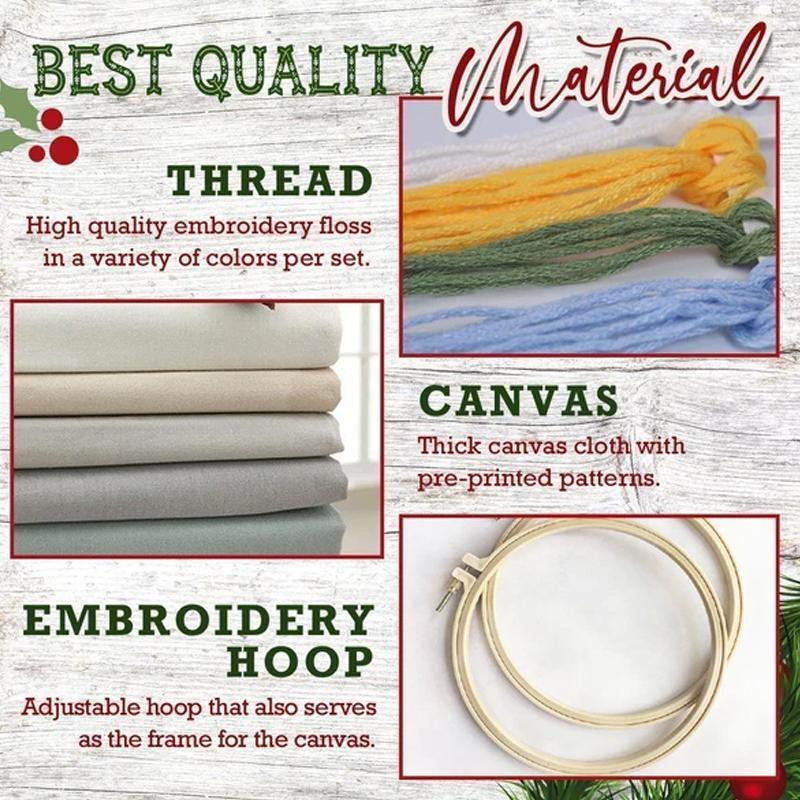 BowLift | Christmas Embroidery Kit