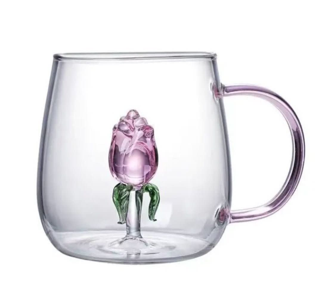 BowLift | La Vie En Rose | Champagne Glass - Handmade