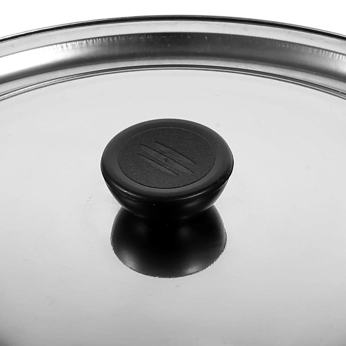 BowLift | CookShield – Universal Stainless Steel Lid for Pans & Woks
