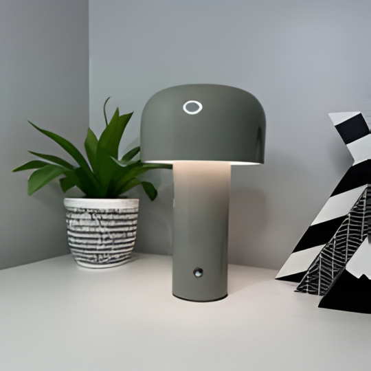 BowLift | Chic Modern Cordless Mushroom Lamp