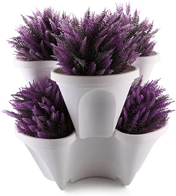 BowLift | GardenTower FourSeasons – Stackable Plant Pots with Smart Watering System