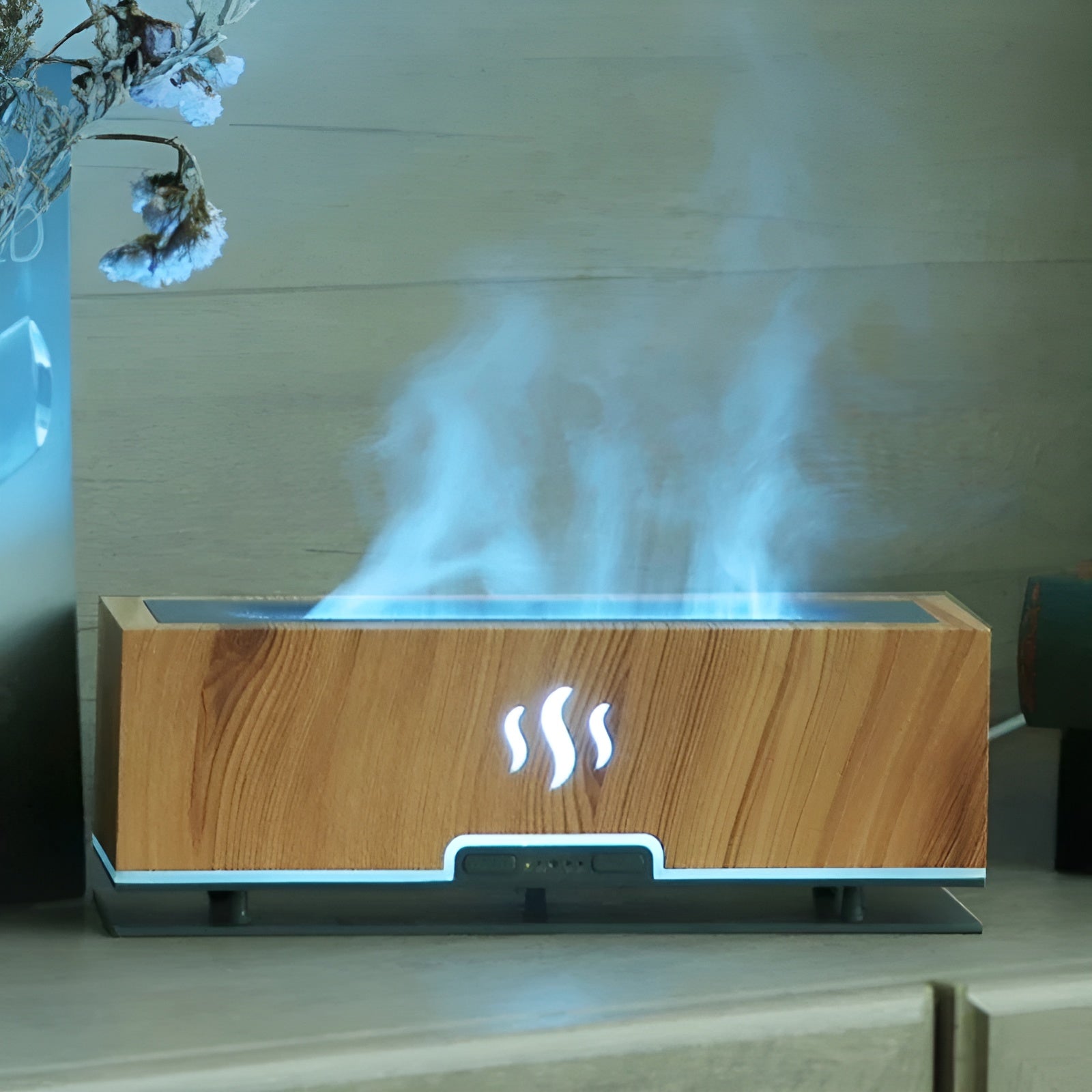 BowLift | AtmosphereMist 3-in-1 Humidifier with Flame Light and Aroma