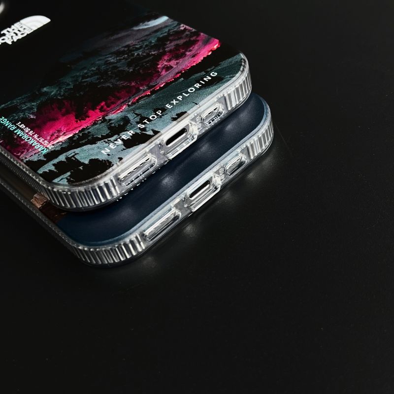 BowLift | Galvanic Letters Snow Mountain Phone Case For iPhone