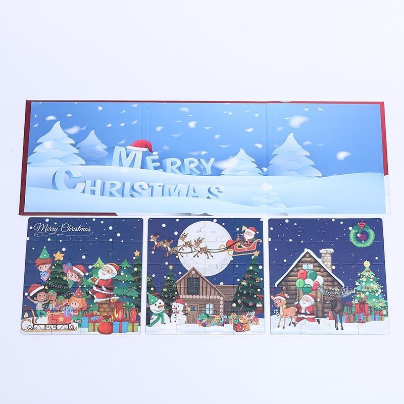 BowLift | Christmas Decorations Kids Magnetic Jigsaw Puzzle