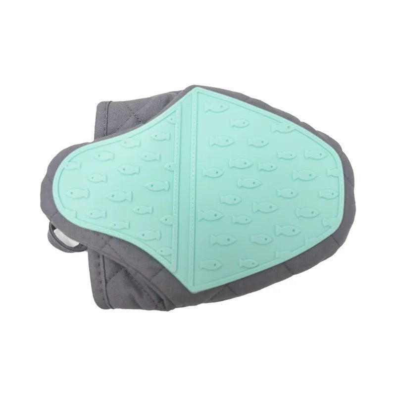 BowLift | Finley – Heat-resistant silicone oven mitt in fish shape