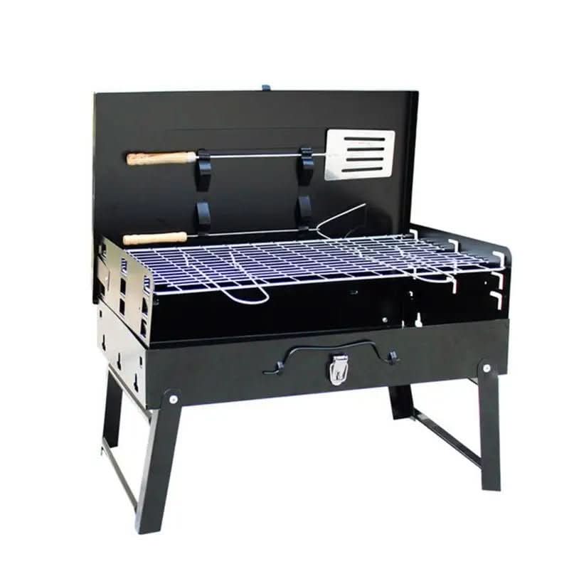 BowLift | Foldable steel garden barbecue for camping & garden