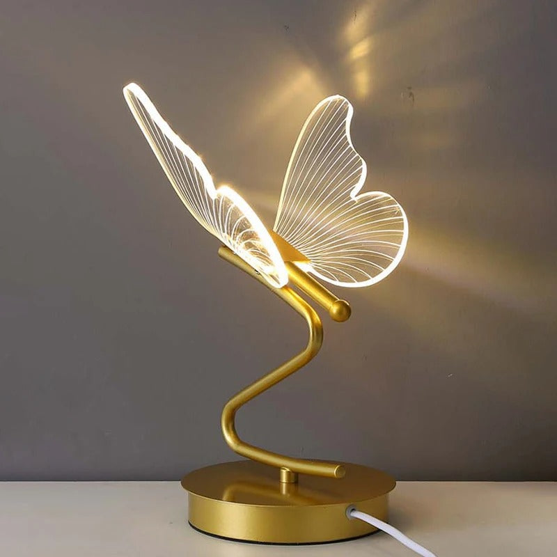 BowLift | Aetherwing™ | LED Butterfly Table Lamp | Modern Design with Adjustable Brightness | Perfect for Living Room & Bedroom