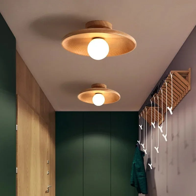 BowLift | Stylish wooden ceiling light for any room
