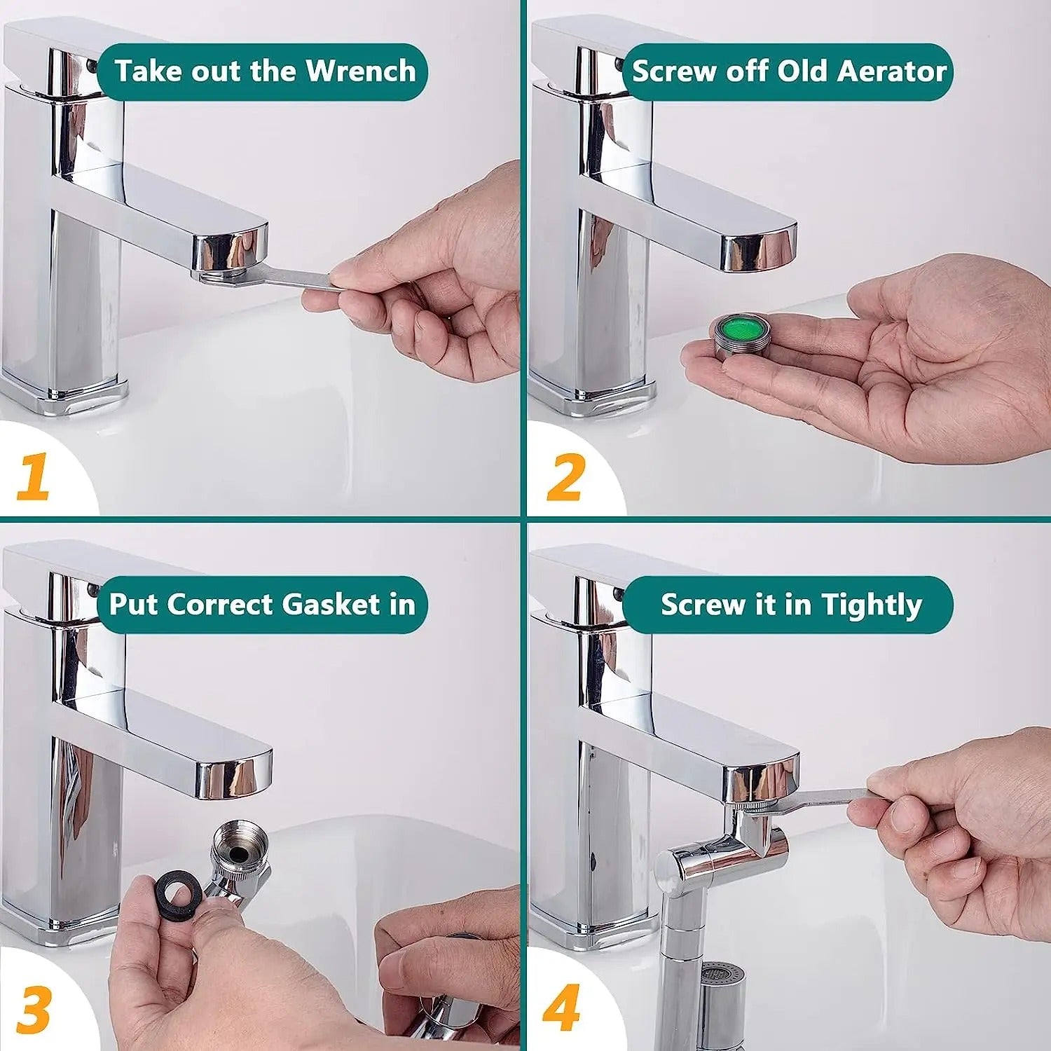 BowLift | Filtered Faucet Extender | 1080° Rotation, Dual Flow Modes & Built-In Filter for Cleaner Drinking Water