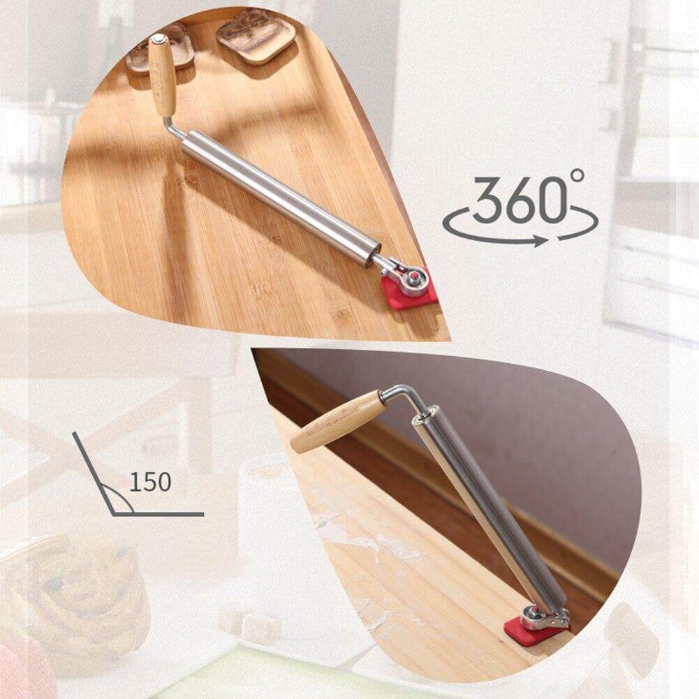 BowLift | Stainless Steel Easy Dough Roller Pin