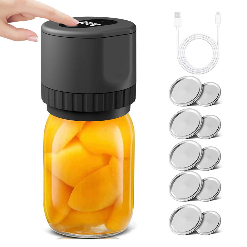 BowLift | Electric Mason Jar Vacuum Sealer with LED Display