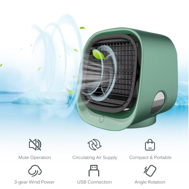 BowLift | 3-in-1 Mini Air Conditioner with Cooling, Humidifying & Air Purifying
