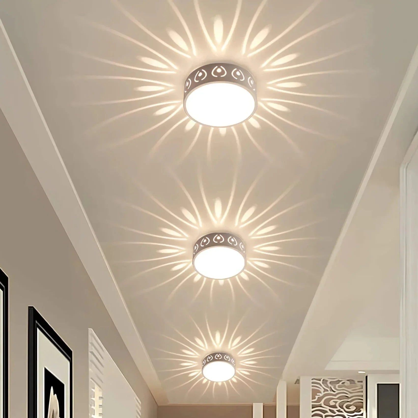 BowLift | GlowEnchant | Elegant ceiling lamp for stylish spaces