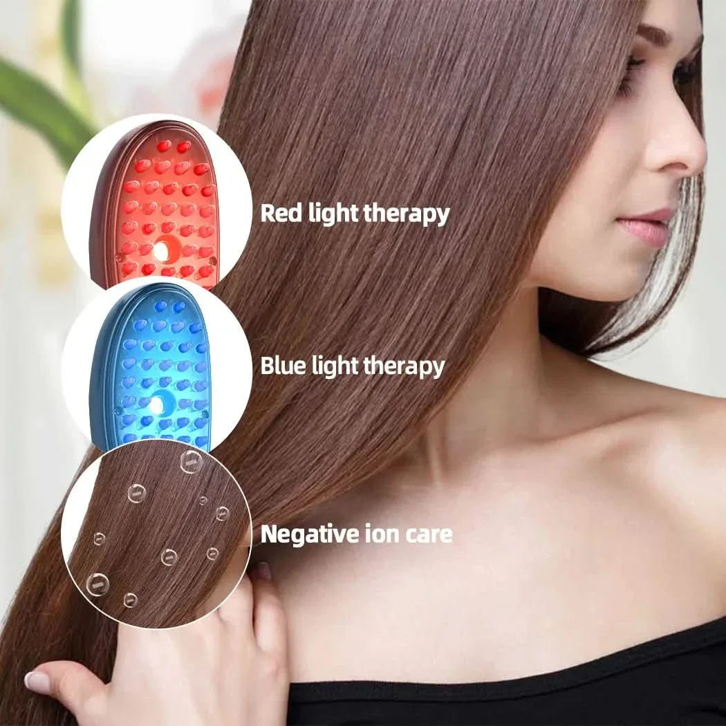 BowLift | 5-in-1 hair comb with massage & light therapy for healthier hair