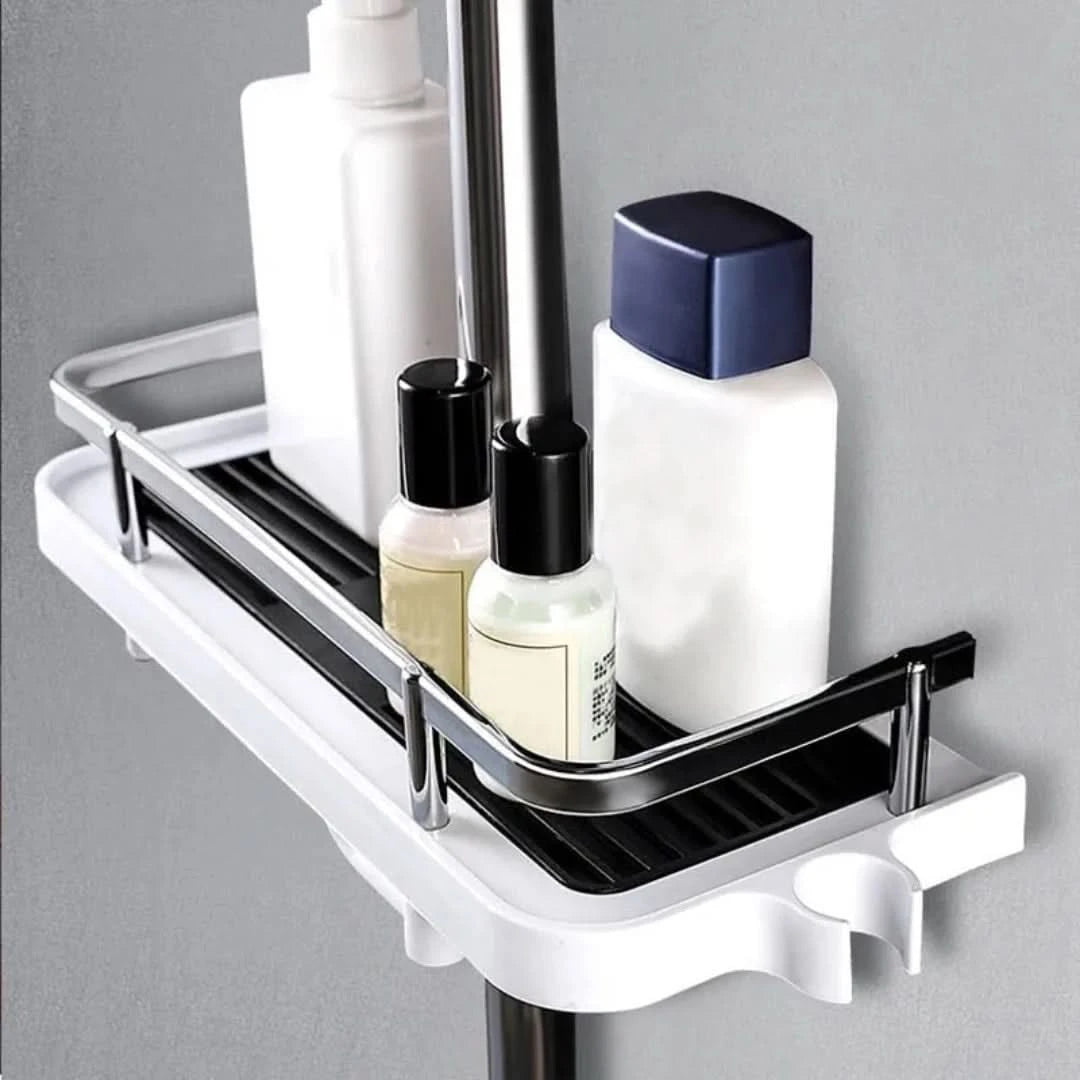 BowLift | Clixor – Self-adhesive storage rack for shower without drilling