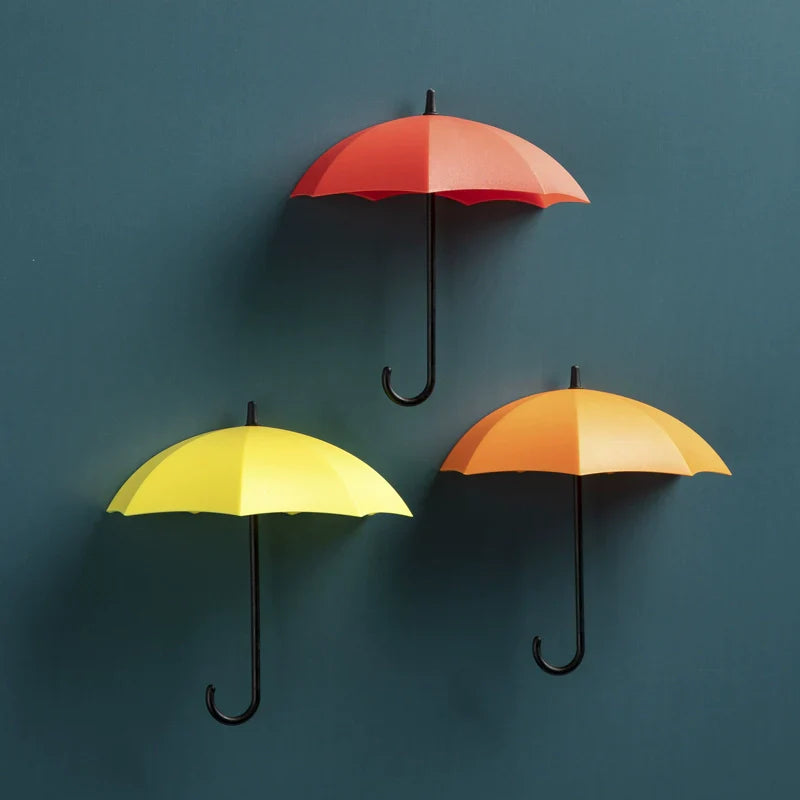 BowLift | Cute Umbrella Wall Hook - No-Drill Key & Coat Hanger