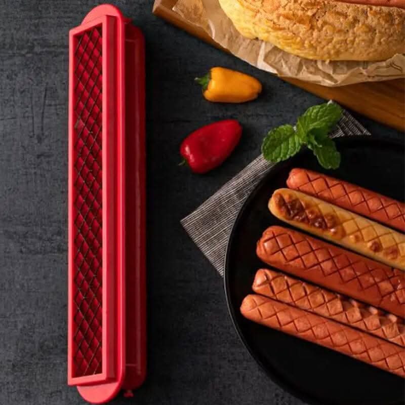 BowLift | Hot Dog Slicer – Criss-Cross Slots for Even Cooking
