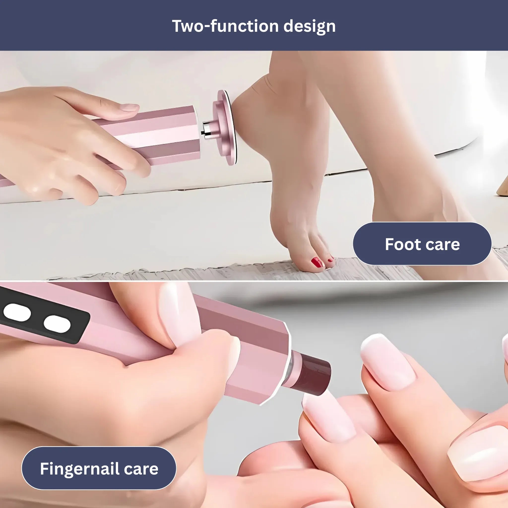 BowLift | Electric Callus Remover | Rechargeable, Waterproof & Ideal for Smooth Feet at Home