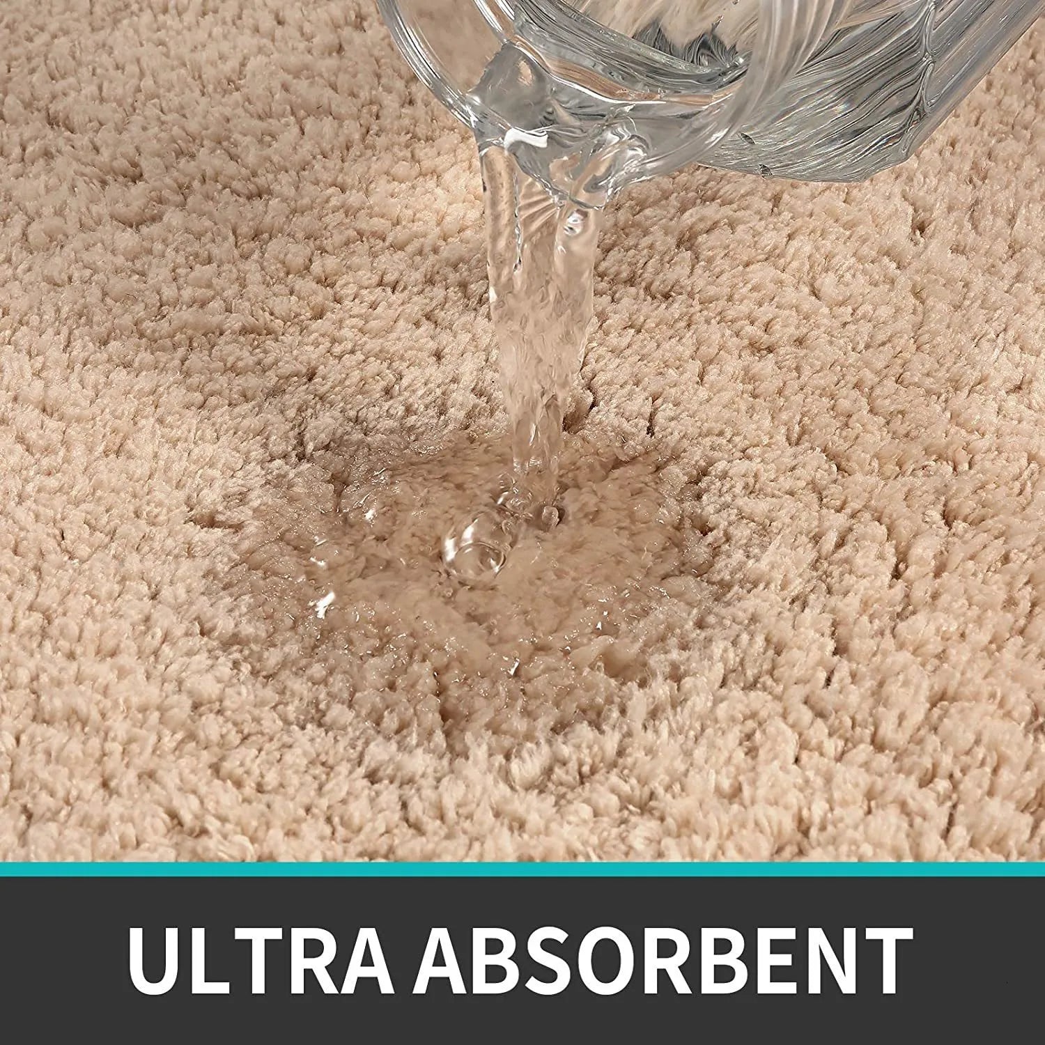 BowLift | Bath Mat Plush Soft Non Slip Rug