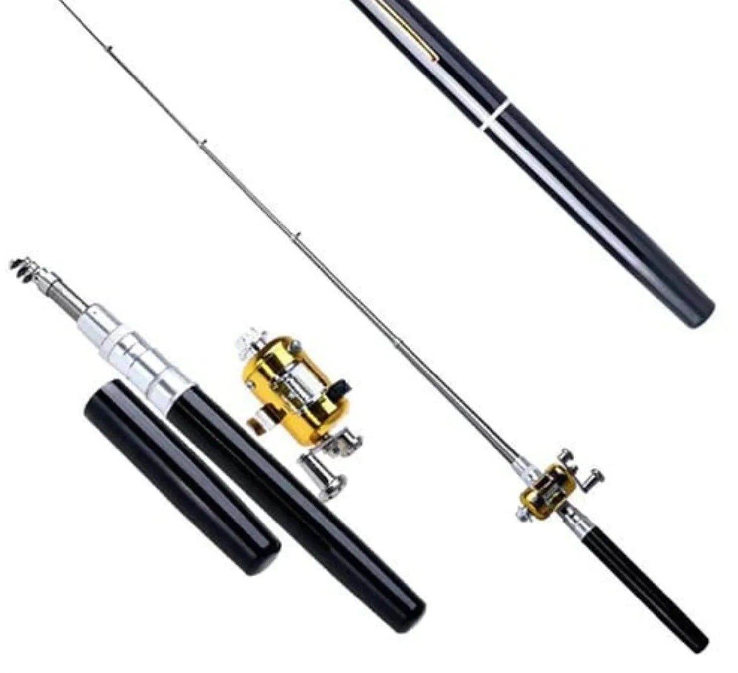 BowLift | Compact Fishing Set with Telescopic Rod – Portable Fishing Rod for On-the-Go