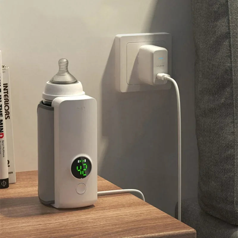 BowLift | Portable Baby Bottle Warmer with Temperature Control - WarmEase