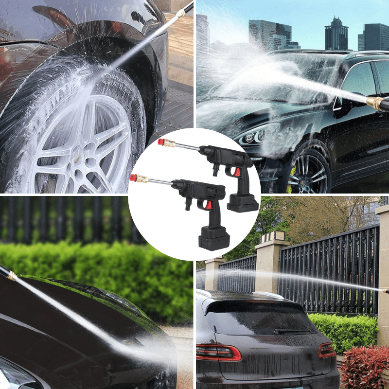 BowLift | CLEANBURST – Portable Electric High-Pressure Cleaner with Foam Bottle & Dual Nozzles