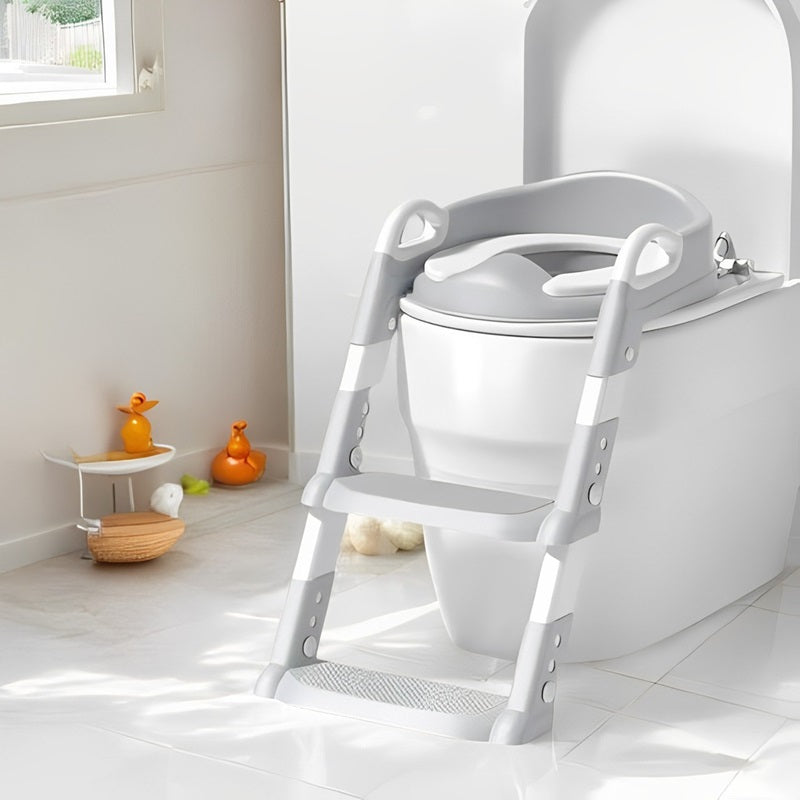 BowLift | Foldable Potty Trainer Seat with Ladder for Toddler